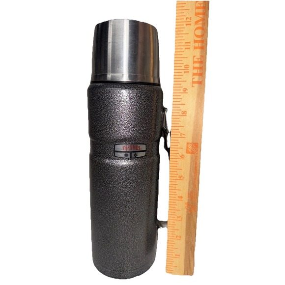 Vintage Thermos Sportsman Hot/Cold Beverage Container 40 Ounce SK3010SS4 - Picture 2 of 8